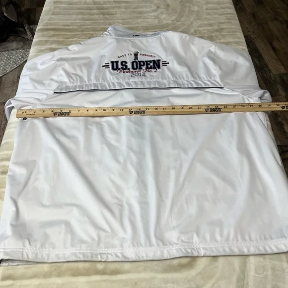 US Open Pinehurst No2 2014 White Golf Jacket - Picture 7 of 9